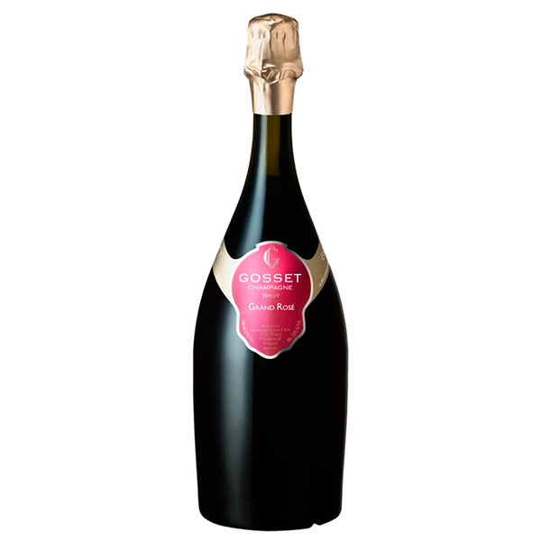 Вино игристое Розовое Брют Gosset Grand Rose Brut Champagne 0,75 л фото