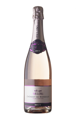 Вино игристое Дюлонг Креман Розе 2021 розовое брют 12% 0,75 л фото