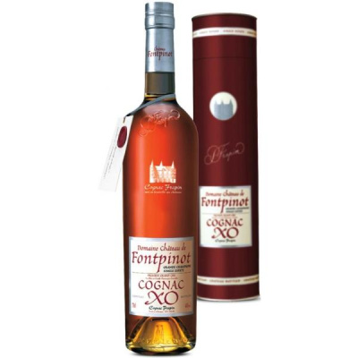 Коньяк Frapin Domaine Chateau de Fontpinot XO Grande Champagne in tube 0,70 л фото