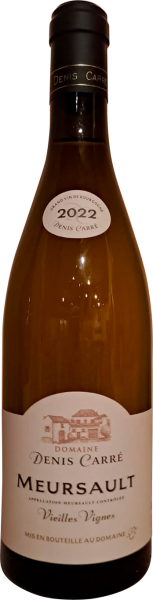 Вино Белое Сухое Domaine Denis Carre Vieilles Vignes Meursault 2022 0,75 л фото