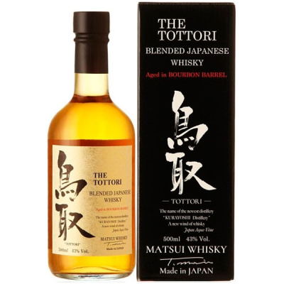 Виски Matsui The Tottori Bourbon Barrel in gift box 0,5 л фото