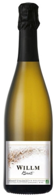 Вино игристое Белое Брют Willm Cremant d'Alsace Brut BIO 0,75 л фото