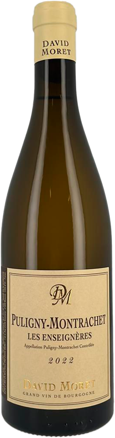 Вино Белое Сухое David Moret Les Enseigneres Puligny-Montrachet 2022 0,75 л фото
