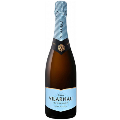 Вино игристое Белое Брют Vilarnau Brut Reserva Cava 0,75 л фото