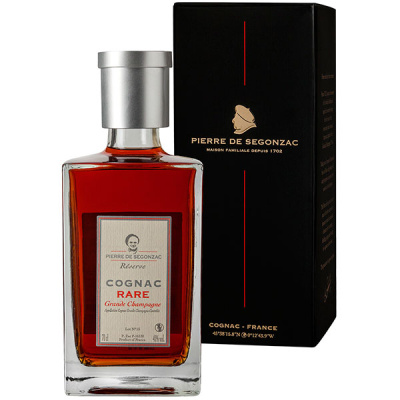 Коньяк Pierre de Segonzac Rare Reserve Grande Champagne decanter in gift box 0,70 л фото