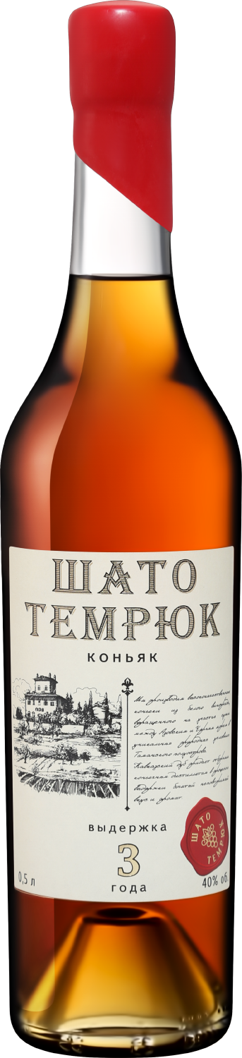 Коньяк Chateau Temruk 3 yo 0,5 л фото