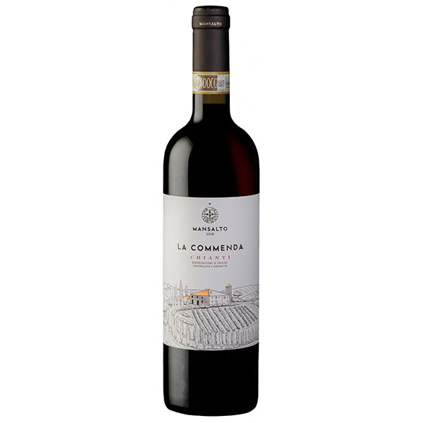 Вино Красное Сухое Mansalto La Commenda Chianti 2019 0,75 л фото