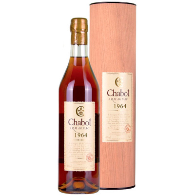 Арманьяк Chabot in tube 1964 0,7 л фото