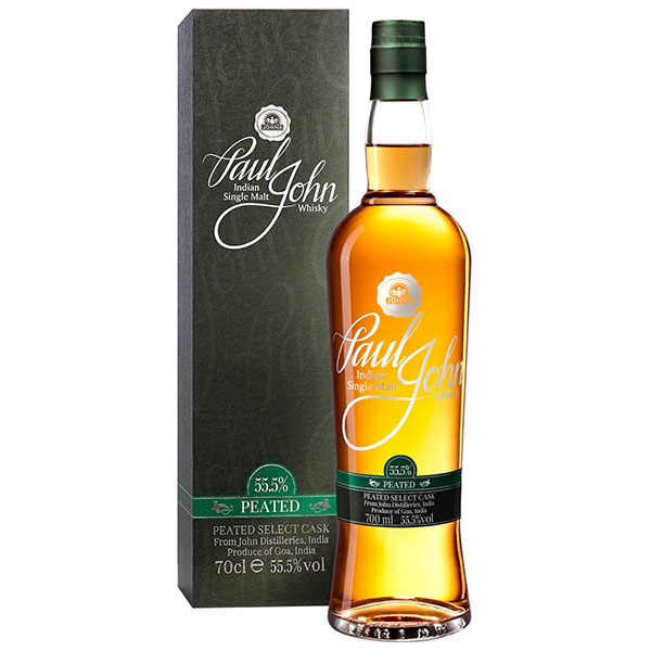 Виски Paul John Peated Select Cask Single Malt in gift box 0,7 л фото