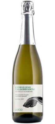 Вино игристое Белое Брют Lucci Conegliano Valdobbiadene Prosecco Superiore Extra Dry 2023 0,75 л фото