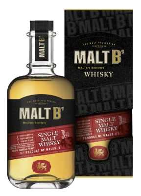 Виски Malt B Welsh in gift box 0,7 л фото