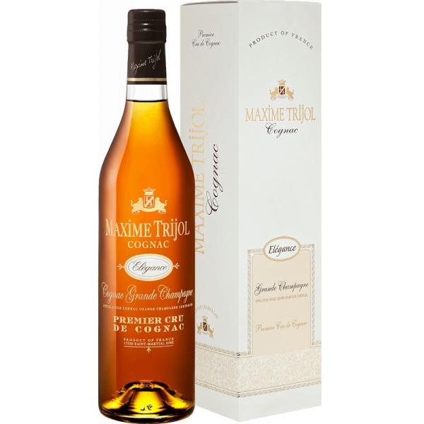 Коньяк Maxime Trijol Elegance Grande Champagne in gift box 0,70 л фото
