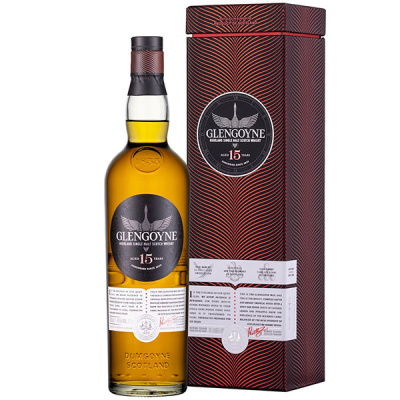 Виски Glengoyne 15 Years Old Single Malt Highland in gift box 0,70 л фото