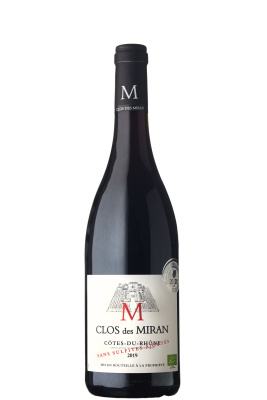 Вино Красное Сухое Clos Des Miran Sans Sulfites Bio 2021 0,75 л фото