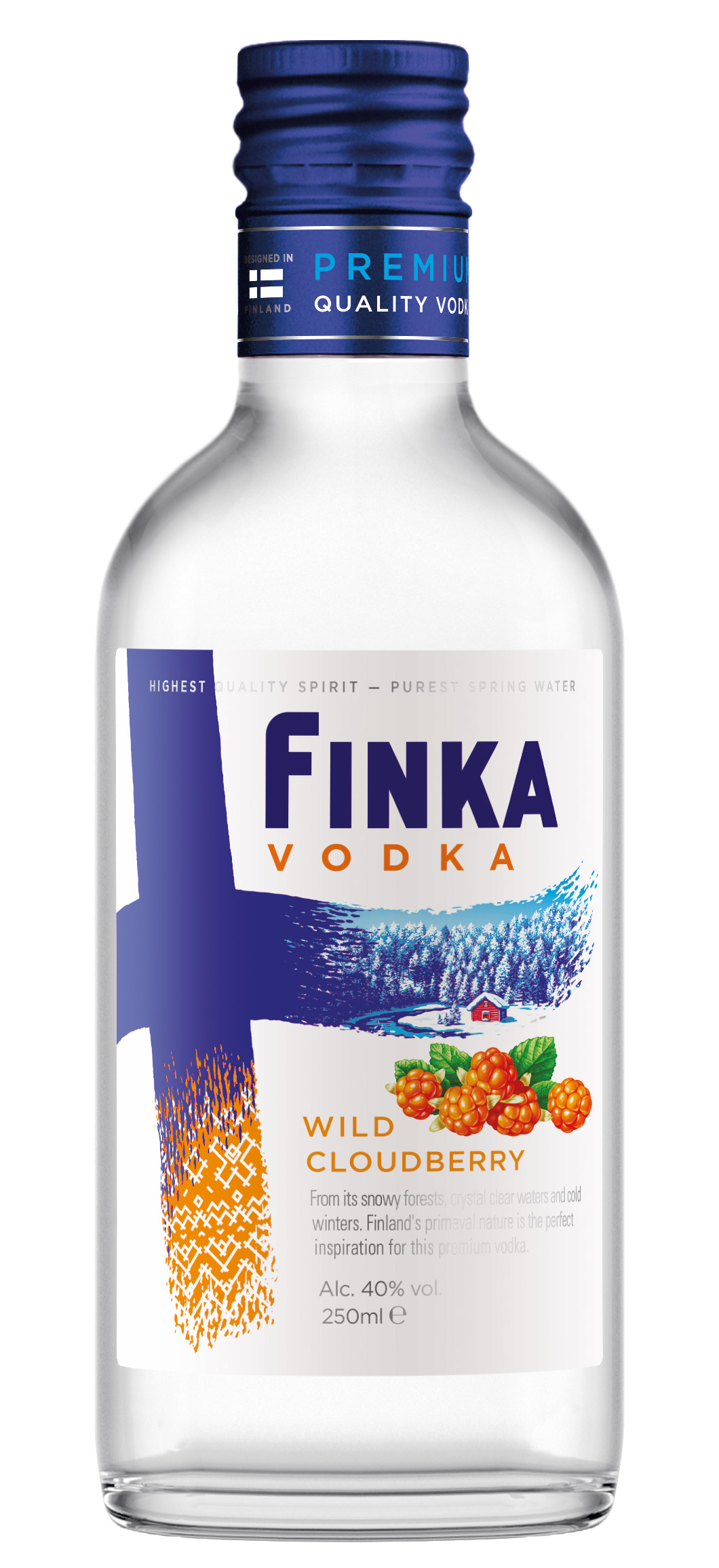Водка Finka Wild Cloudberry 0,25 л фото