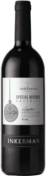 Вино Красное Сухое Inkerman Special Reserve Saperavi Crimea 2016 0,75 л фото