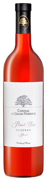 Вино Розовое Полусухое Chateau Le Grand Vostock Pinot Gris Reserve 2020 0,75 л фото