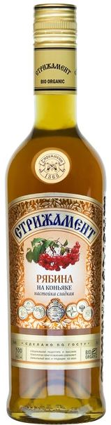Настойка Strizament Ryabina na Konyake 0,5 л фото