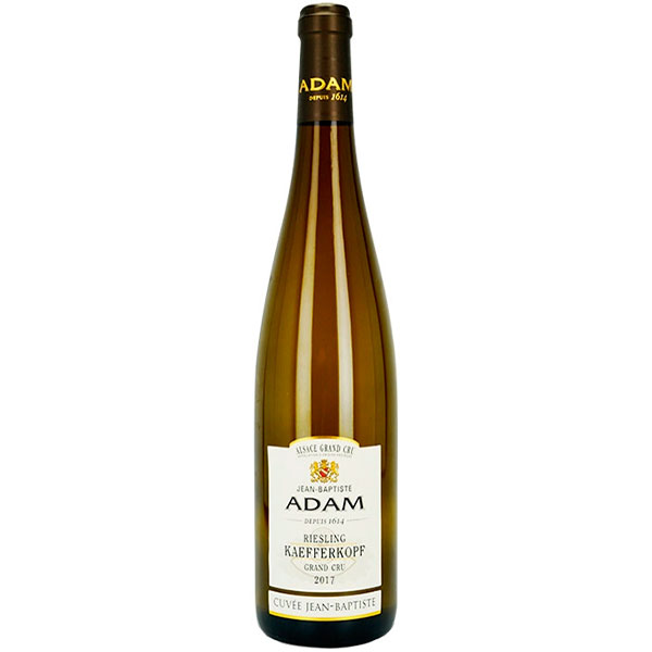 Вино Белое Сухое Jean-Baptiste Adam Riesling Kaefferkopf Cuvee Jean-Baptiste Alsace Grand Cru 2018 0,75 л фото
