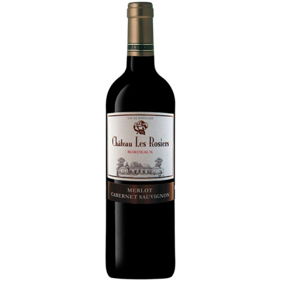 Вино Красное Сухое Chateau Les Rosiers Rouge Bordeaux 2019 0,75 л фото
