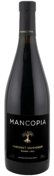 Вино Красное Сухое Mancopia Cabernet Sauvignon Reserve Crimea Dolina reki Kacha 2023 0,75 л фото