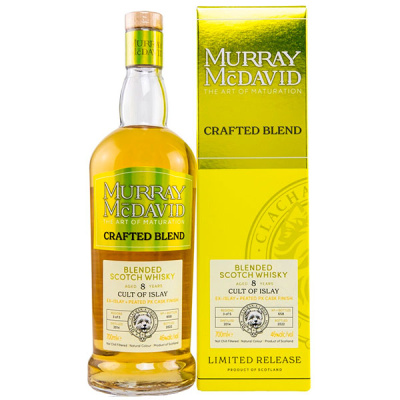 Виски Murray McDavid Crafted Blend Cult of Islay 8 Years Old in gift box 0,7 л фото