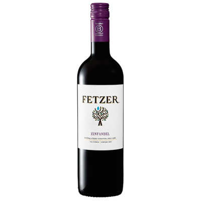 Вино Красное Полусухое Fetzer Valley Oaks Zinfandel California 2020 0,75 л фото