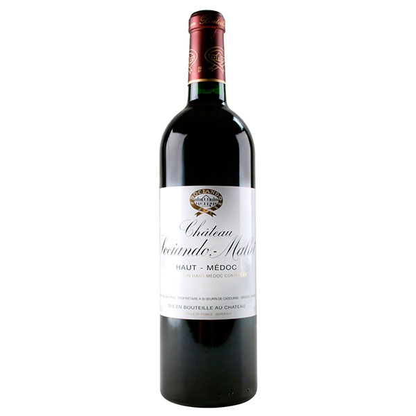 Вино Красное Сухое Chateau Sociando-Mallet Haut-Medoc 1995 0,75 л фото
