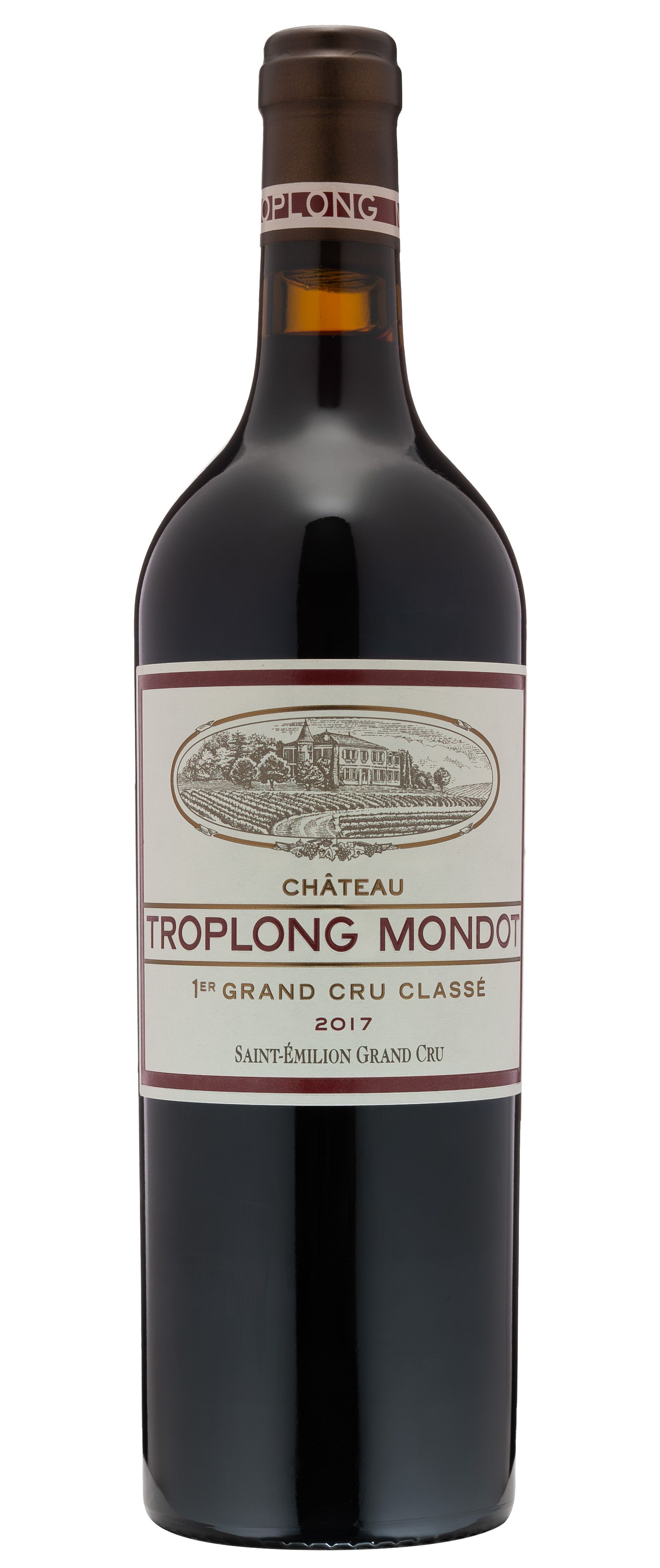 Вино Красное Сухое Chateau Troplong Mondot 1er Grand Cru Classe 2017 0,75 л фото