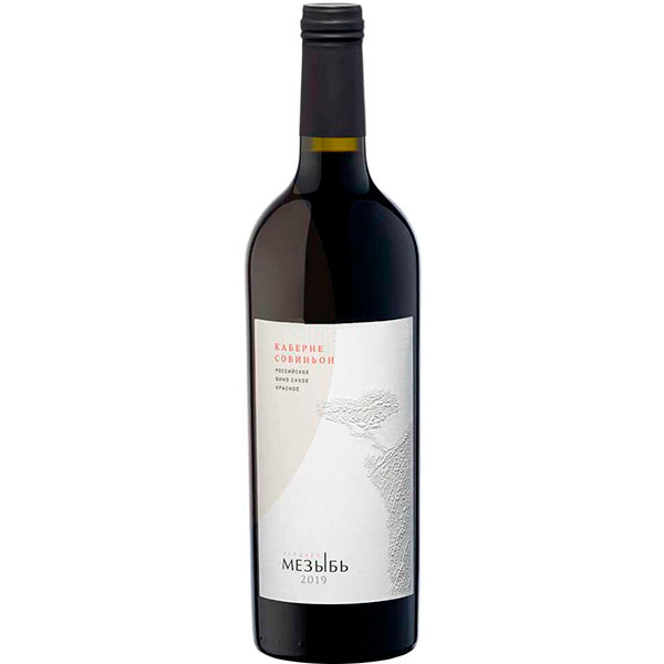 Вино Красное Полусухое Usadba Mezyb Cabernet Sauvignon Kuban Gelendzhik 2019 0,75 л фото