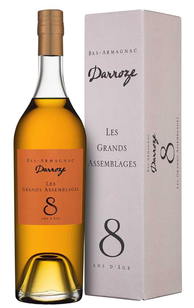 Арманьяк Darroze Les Grands Assemblages 8 ans d'age Bas-Armagnac in gift box 2012 0,7 л фото