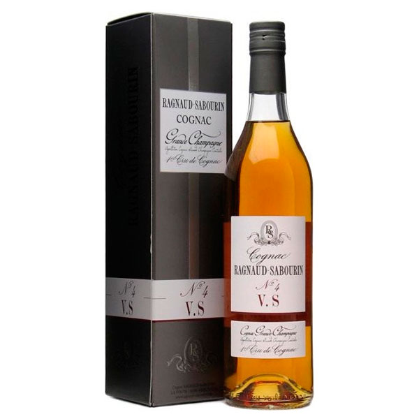 Коньяк Ragnaud-Sabourin № 4 VS Grande Champagne in gift box 0,7 л фото