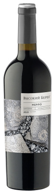 Вино Красное Сухое Visokiy Bereg Merlot 2021 0,75 л фото
