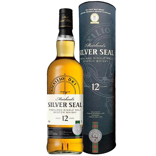 Виски Muirhead's Silver Seal 12 Years Old Single Malt Speyside in tube 0,7 л фото