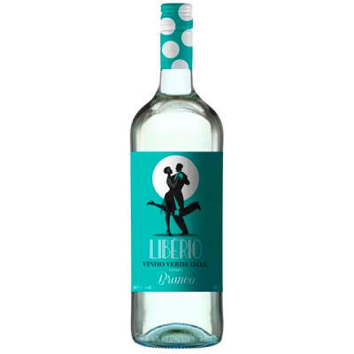 Вино Белое Полусухое Liberio Branco Vinho Verde 2021 1,00 л фото