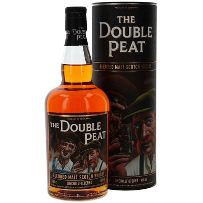 Виски The Double Peat Blended Malt 0,70 л фото