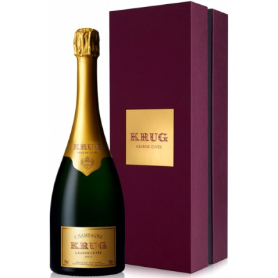 Шампанское Белое Брют Krug Grande Cuvee Brut Champagne in gift box 0,75 л фото