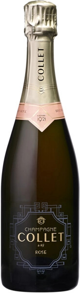 Вино игристое Розовое Брют Collet Brut Rose Champagne 2017 0,75 л фото