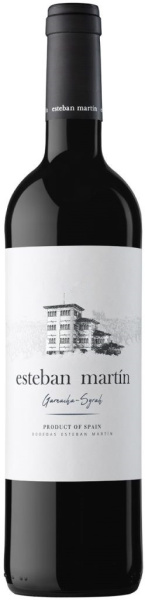 Вино Красное Сухое Esteban Martin Joven Carinena 2022 0,75 л фото