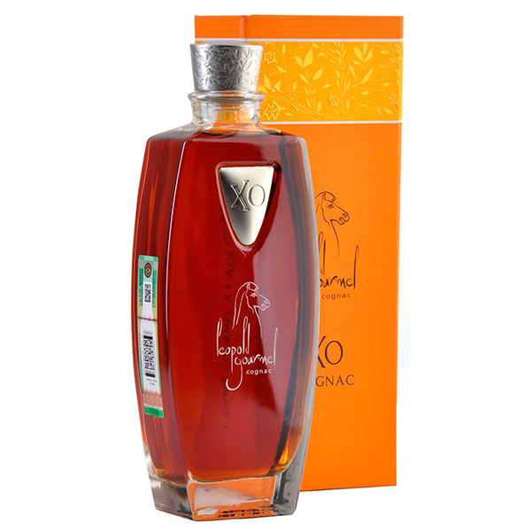 Коньяк Leopold Gourmel XO Fins Bois carafe in gift box 0,70 л фото