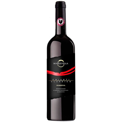 Вино Красное Сухое Borratella Chianti Classico Riserva 2017 0,75 л фото