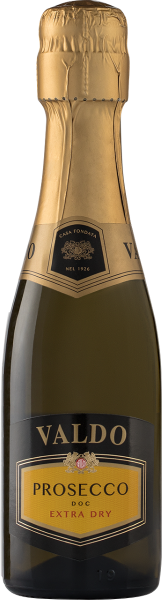 Вино игристое Вальдо Просекко Экстра Драй 2024 Белое Сухое 11% 0,2 л фото