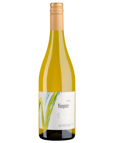 Вино Пер Гийо Вионье 2023 белое сухое 12,5% 0,75 л фото