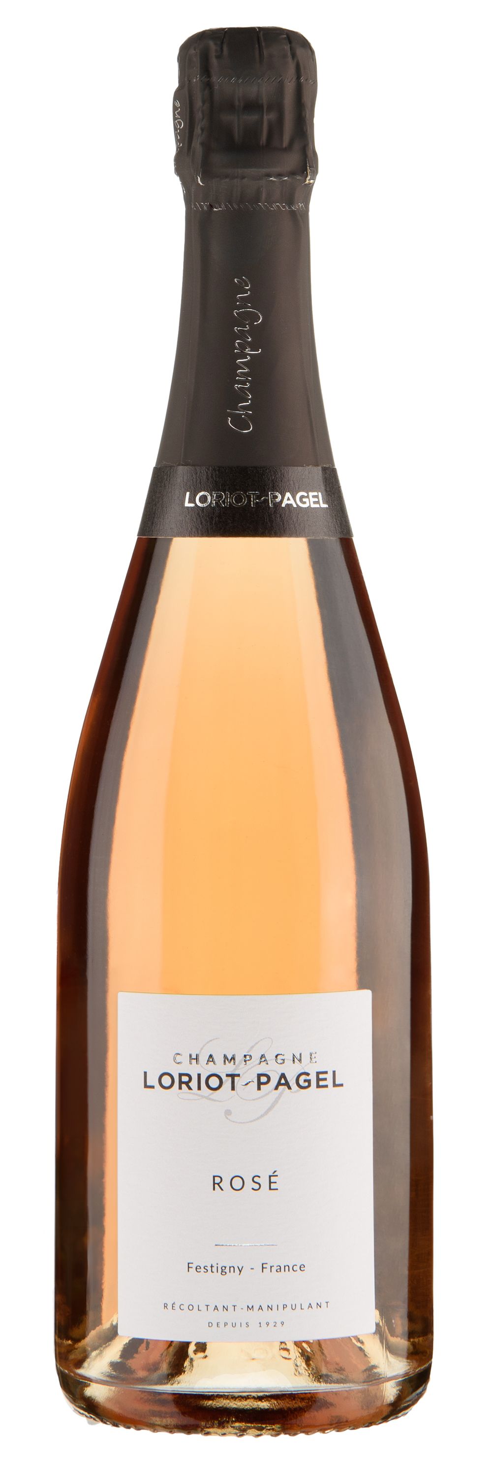 Шампанское Розовое Брют Loriot-Pagel Rose Brut Champagne 2022 0,75 л фото