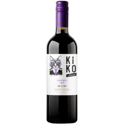 Вино Красное Сухое Undurraga Kiko Carmenere 2022 0,75 л фото