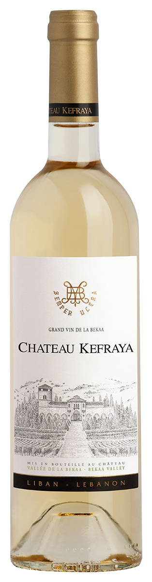 Вино Белое Сухое Château Kefraya Blanc 2021 0,75 л фото