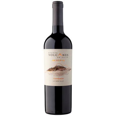 Вино Красное Сухое Volcanes Reserva Carmenere Rapel Valley 2020 0,75 л фото