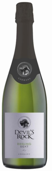 Вино игристое Белое Брют Devil's Rock Riesling Sekt 2022 0,75 л фото