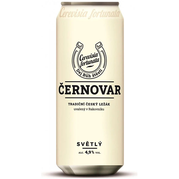 Пиво Cernovar Svetle in can 0,50 л фото
