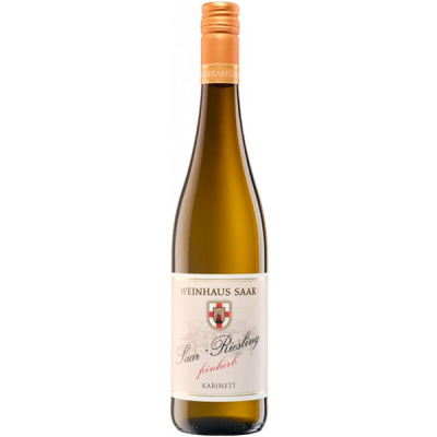 Вино Белое Полусладкое Weinhaus Saar Riesling Feinherb Kabinett Mosel 2023 0,75 л фото
